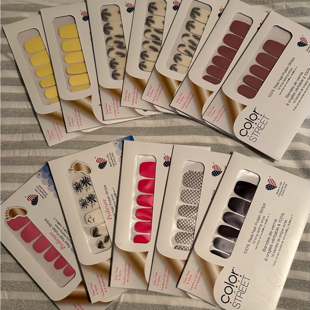 COPY - Color Street Nail Polish Strips Lot